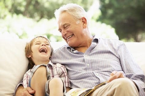 waarom kleinkinderen zoveel van hun grootouders houden