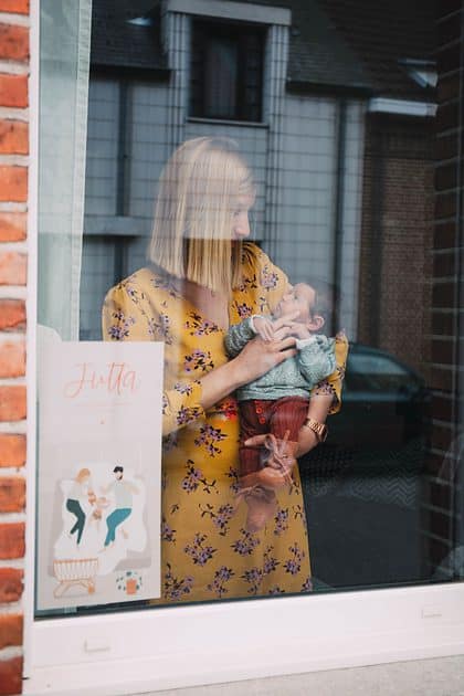 Dagboek Jutta: over kraamtranen, coronamaatregelen en babyvetjes