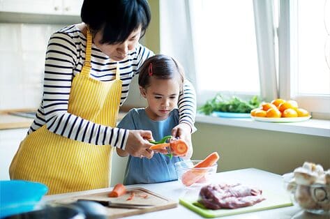 nieuwe voedingsdriehoek, gezond koken voor gezin,